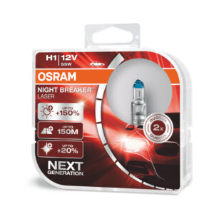 Żarówka H1 Night Breaker Laser +150%   64150NL DUO  OSRAM   PROMOCJA